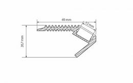 Профиль Arlight ARH-STAIR-W47-2000 ANOD  - 3
