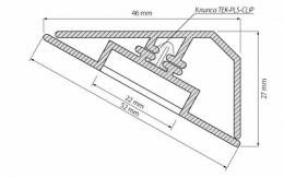 Профиль Arlight KLUS-LOCK-FM-BASE-2000 ANOD  - 3