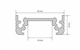 Профиль Arlight TOP-SURFACE-2000 ANOD (K13, P15)  - 2