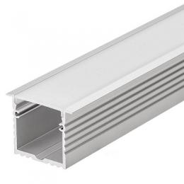 Изображение продукта Профиль с экраном Arlight ALU-POWER-W35-2000-F ANOD+FROST 