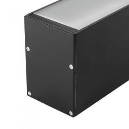 Профиль с экраном Arlight SL-LINE-4970-2500 BLACK+OPAL  - 3