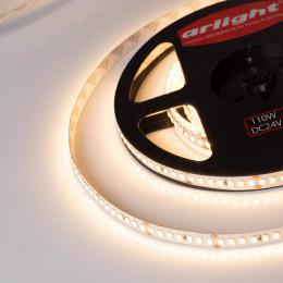 Светодиодная лента Arlight 17W/m 168LED/m 2835SMD теплый белый 5M  - 3