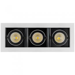 Встраиваемый светодиодный светильник Arlight CL-Kardan-S260x102-3x9W Day  - 3