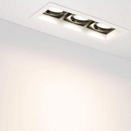 Встраиваемый светодиодный светильник Arlight CL-Kardan-S260x102-3x9W Day  - 5