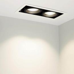 Встраиваемый светодиодный светильник Arlight CL-Kardan-S375x190-2x25W Day4000  - 5