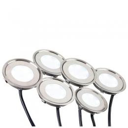 Изображение продукта Встраиваемый светодиодный светильник Arlight KT-R-6x0.5W Led Day White 12V 