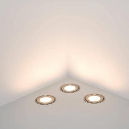 Встраиваемый светодиодный светильник Arlight KT-R-6x0.5W Led White 12V  - 3