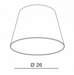 Абажур Azzardo Shade ZF 26  - 2