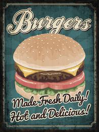 Изображение продукта Картина на мдф Ekoramka 30x40 BURGERS 