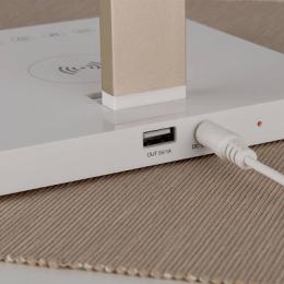 Настольная лампа Elektrostandard Lori белый/золотой (TL90510)  - 5