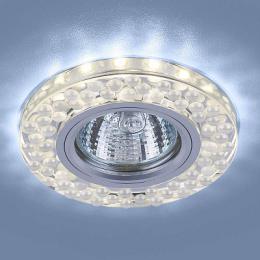 Встраиваемый светильник Elektrostandard 2194 MR16 SL/WH зеркальный/белый  - 3