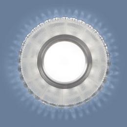 Встраиваемый светильник Elektrostandard 2245 MR16 SL/WH зеркальный/белый  - 3