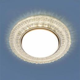 Изображение продукта Встраиваемый светильник Elektrostandard 3028 GX53 CL прозрачный 
