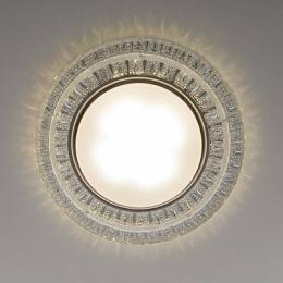 Встраиваемый светильник Elektrostandard 3028 GX53 CL прозрачный  - 3