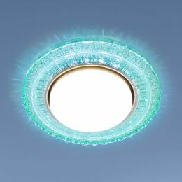 Изображение продукта Встраиваемый светильник Elektrostandard 3028 GX53 TF тиффани 