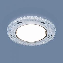 Встраиваемый светильник Elektrostandard 3036 GX53 SL/WH зеркальный/белый  - 4