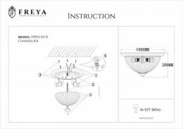 Потолочный светильник Freya Planum  - 2