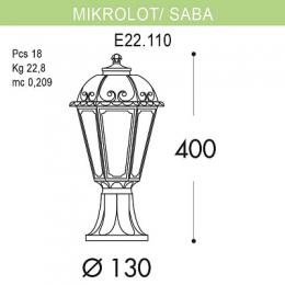 Уличный светильник Fumagalli Mikrolot/Saba  - 2