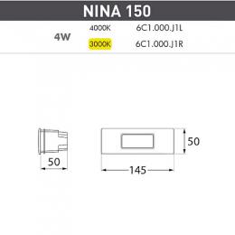 Уличный светодиодный светильник Fumagalli Nina  - 2