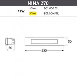 Уличный светодиодный светильник Fumagalli Nina  - 2