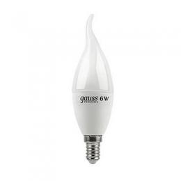 Изображение продукта Лампа светодиодная Gauss E14 6.5W 3000K матовая 