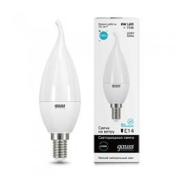 Изображение продукта Лампа светодиодная Gauss E14 8W 4100K матовая 