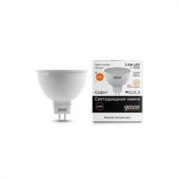 Изображение продукта Лампа светодиодная Gauss GU5.3 3.5W 3000K матовая 
