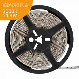 Изображение продукта Светодиодная влагозащищенная лента Gauss 14,4W/m 60LED/m 5050SMD теплый белый 5M 
