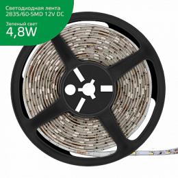 Изображение продукта Светодиодная влагозащищенная лента Gauss 4,8W/m 60LED/m 2835SMD зеленый 5M 