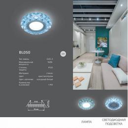 Встраиваемый светильник Gauss Backlight  - 2