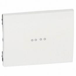 Изображение продукта Лицевая панель Legrand Galea Life выключателя с подсветкой белая 