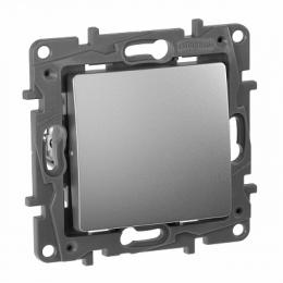 Изображение продукта Переключатель одноклавишный промежуточный Legrand Etika 10A 250V алюминий 