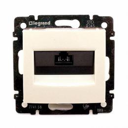 Изображение продукта Розетка компьютерная RJ45 Legrand Valena 5e кат UTP на винтах слоновая кость 