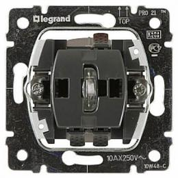 Изображение продукта Выключатель одноклавишный 2-полюсный Legrand Galea Life 10A 250V с подсветкой 