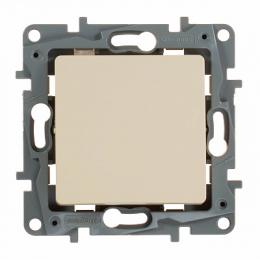 Выключатель одноклавишный Legrand Etika 10A 250V слоновая кость  - 2