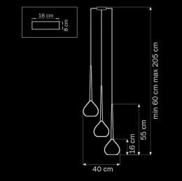 Подвесная люстра Lightstar Forma  - 3