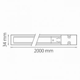 Шинопровод трехфазный Lightstar Barra  - 2