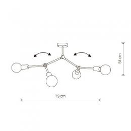 Подвесная люстра Nowodvorski Twig  - 2