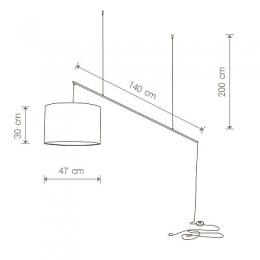 Подвесной светильник Nowodvorski Fishing Rod  - 2