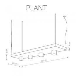 Подвесной светильник Nowodvorski Plant  - 2
