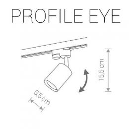 Трековый светильник Nowodvorski Profile Eye  - 2