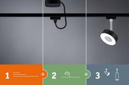 Трековый светильник Paulmann URail DecoSystems  - 3