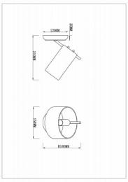 Бра Rivoli Lattea  Б0037697  - 2