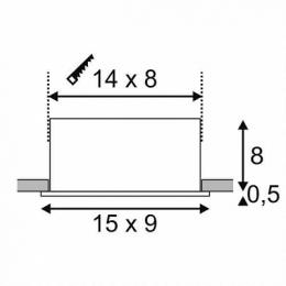 Встраиваемый светодиодный светильник SLV Kadux 2 Led Set  - 3
