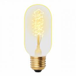 Изображение продукта Лампа накаливания (UL-00000486) Uniel E27 40W золотистая 