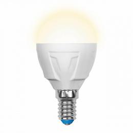 Изображение продукта Лампа светодиодная (UL-00002419) Uniel E14 7W 3000K матовая 
