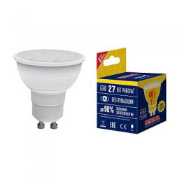 Изображение продукта Лампа светодиодная (UL-00003838) GU10 7W 3000K матовая 