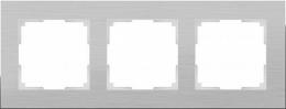 Изображение продукта Рамка Werkel Aluminium на 3 поста алюминий WL11-Frame-03 