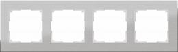 Изображение продукта Рамка Werkel Aluminium на 4 поста алюминий WL11-Frame-04 