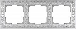 Изображение продукта Рамка Werkel Antik на 3 поста жемчужный WL07-Frame-03 
